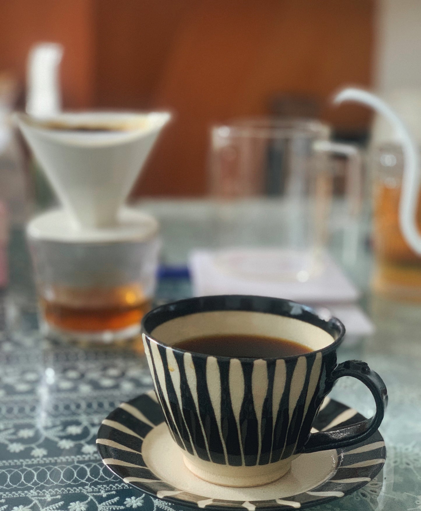 Minoyaki Cup and Saucers