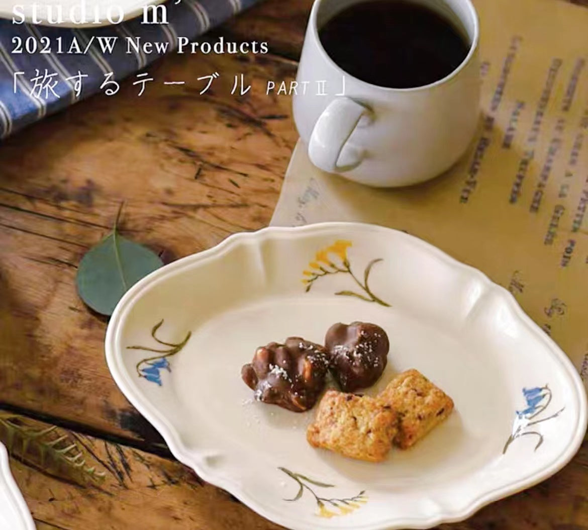 Studio m' mignardises plate