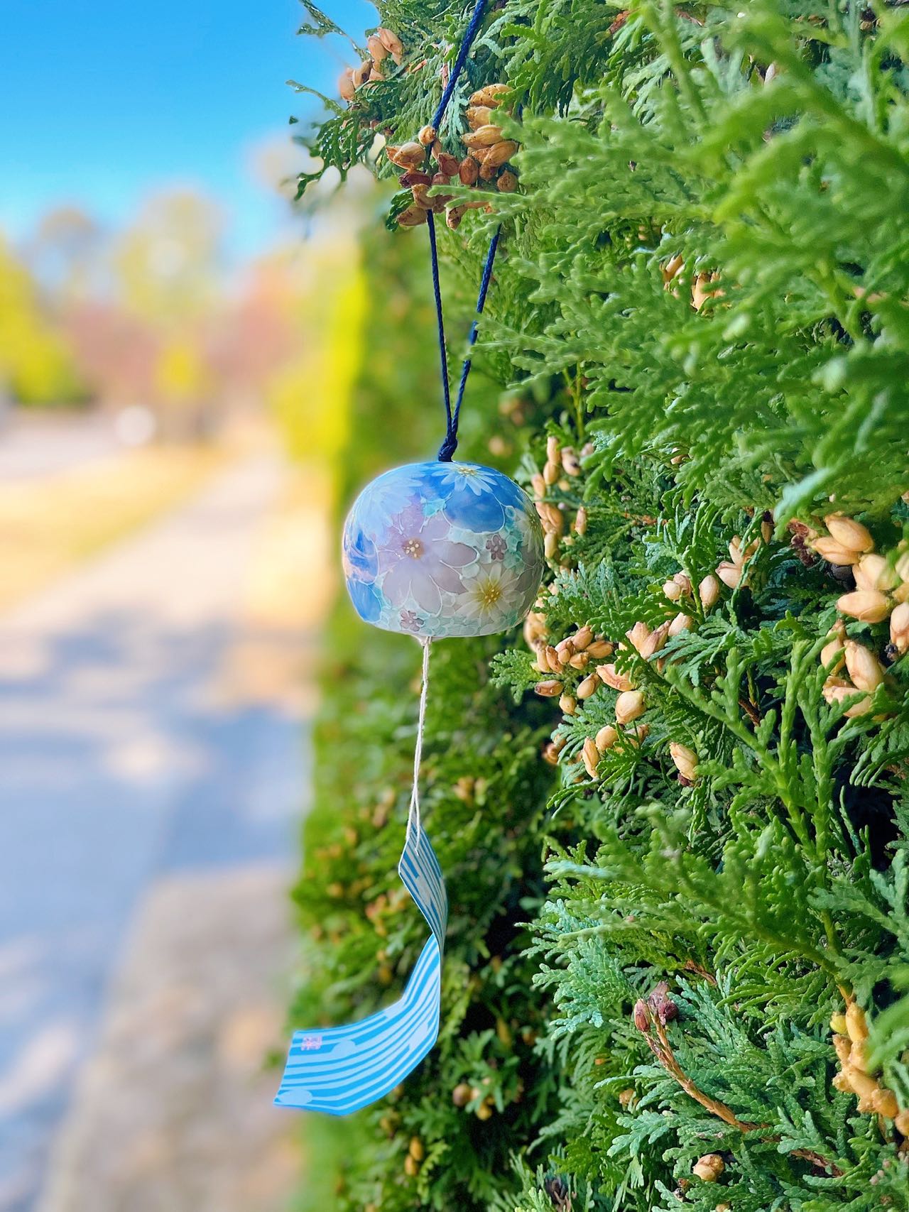 Yuzuriha Flower Wind Bell