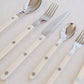 Sabre Bistrot Shiny Flatware - Ivory