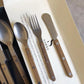 Sabre Bistrot Shiny Flatware - Teak