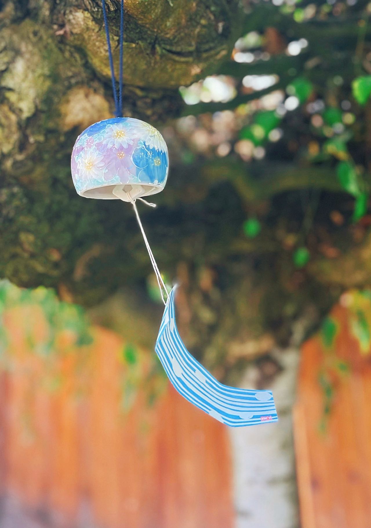 Yuzuriha Flower Wind Bell