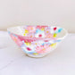 Yuzuriha Flower Noodle Bowl in Purple Flowers