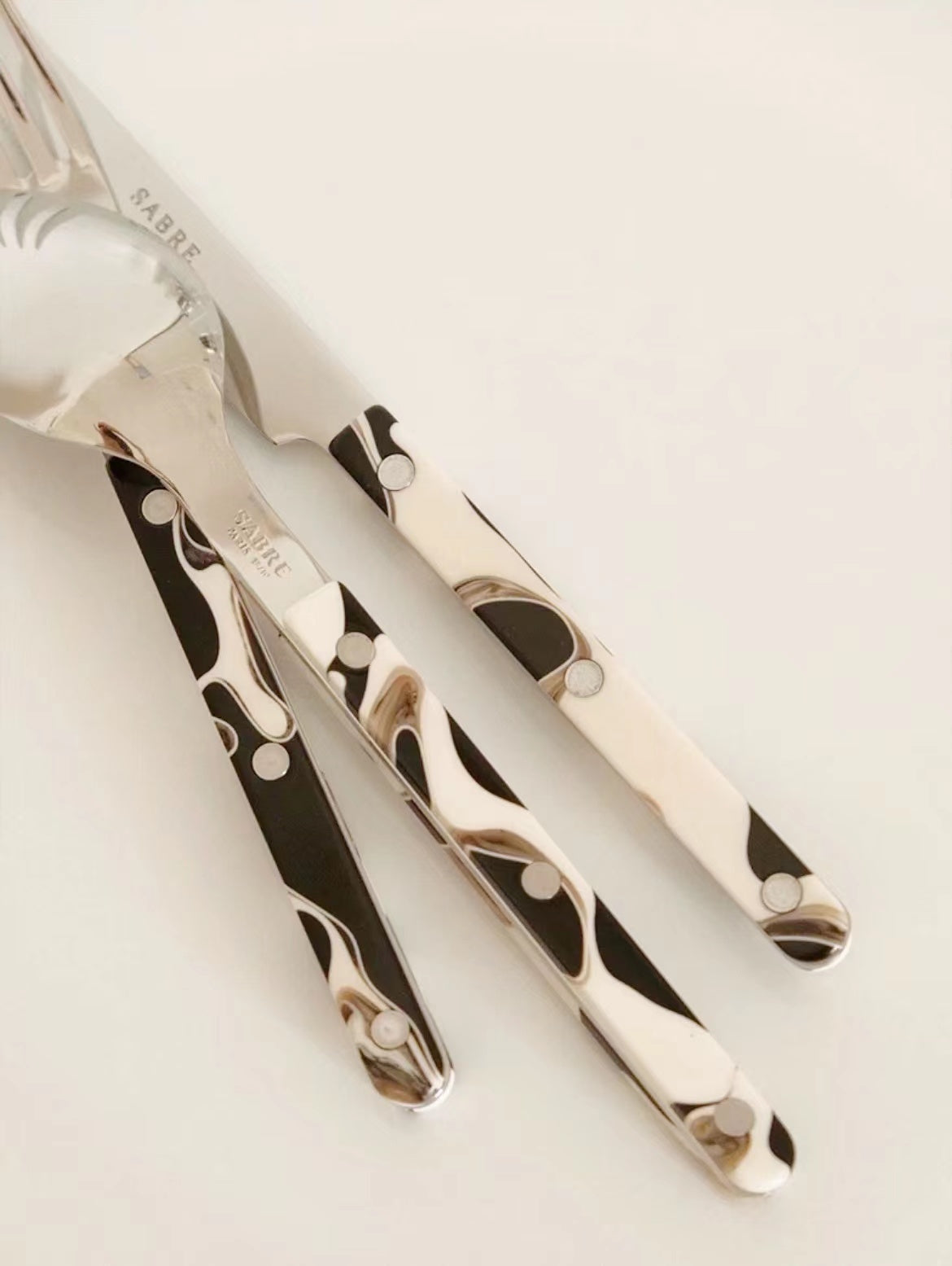 Sabre Paris Bistrot Flatware - Dune Black