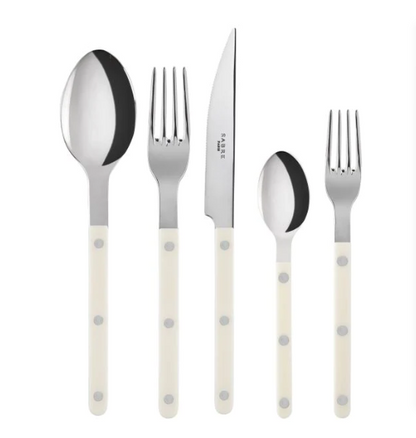 Sabre Bistrot Shiny Flatware - Ivory