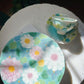 Yuzuriha Flower Scenery Pasta Plate