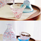 Toyo Sasaki Glass Sake Cups Set- Mt.Fuji Sakura