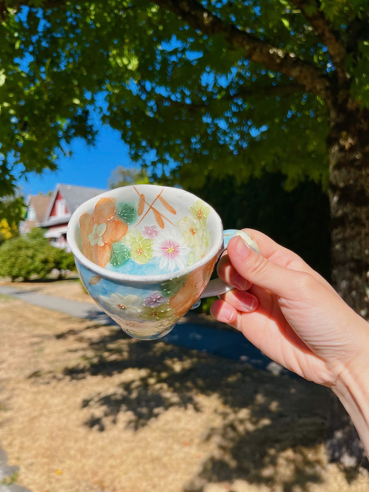 Yuzuriha Flower Mug (Gift Box)