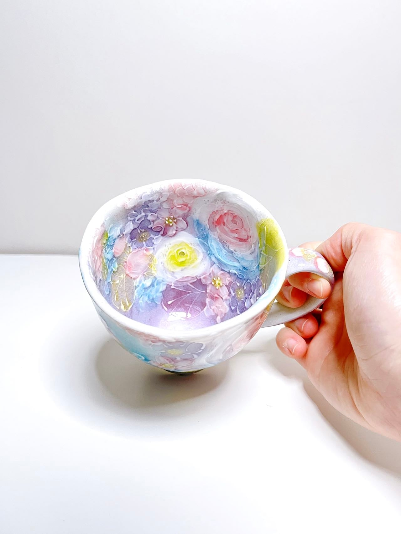 Yuzuriha Flower Mug (Gift Box)