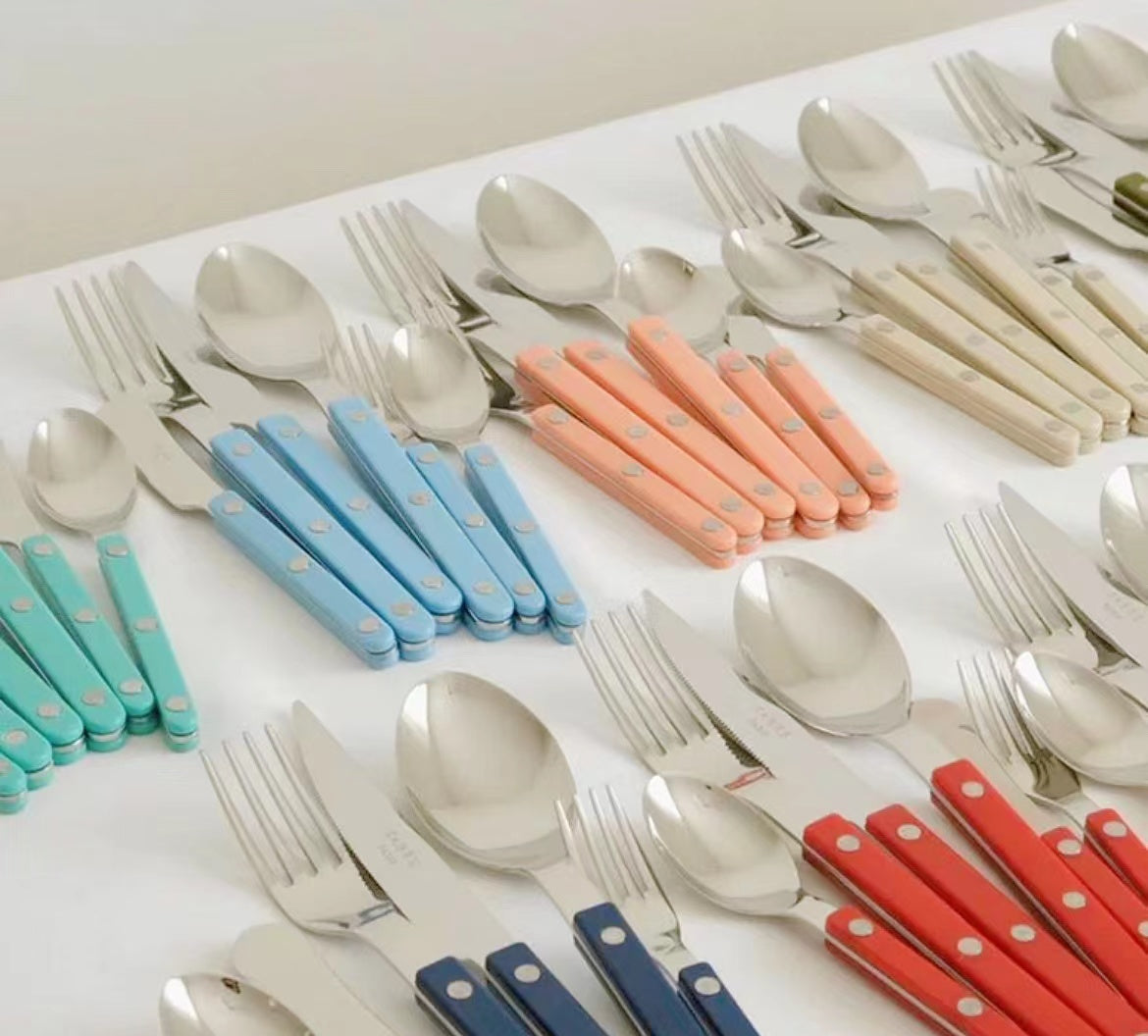 Sabre Bistrot Shiny-Finish Flatware, Stainless Steel on Food52