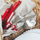 Sabre Paris Bistrot Flatware Red