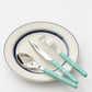 Sabre Bistrot Shiny Flatware - Aquamarine