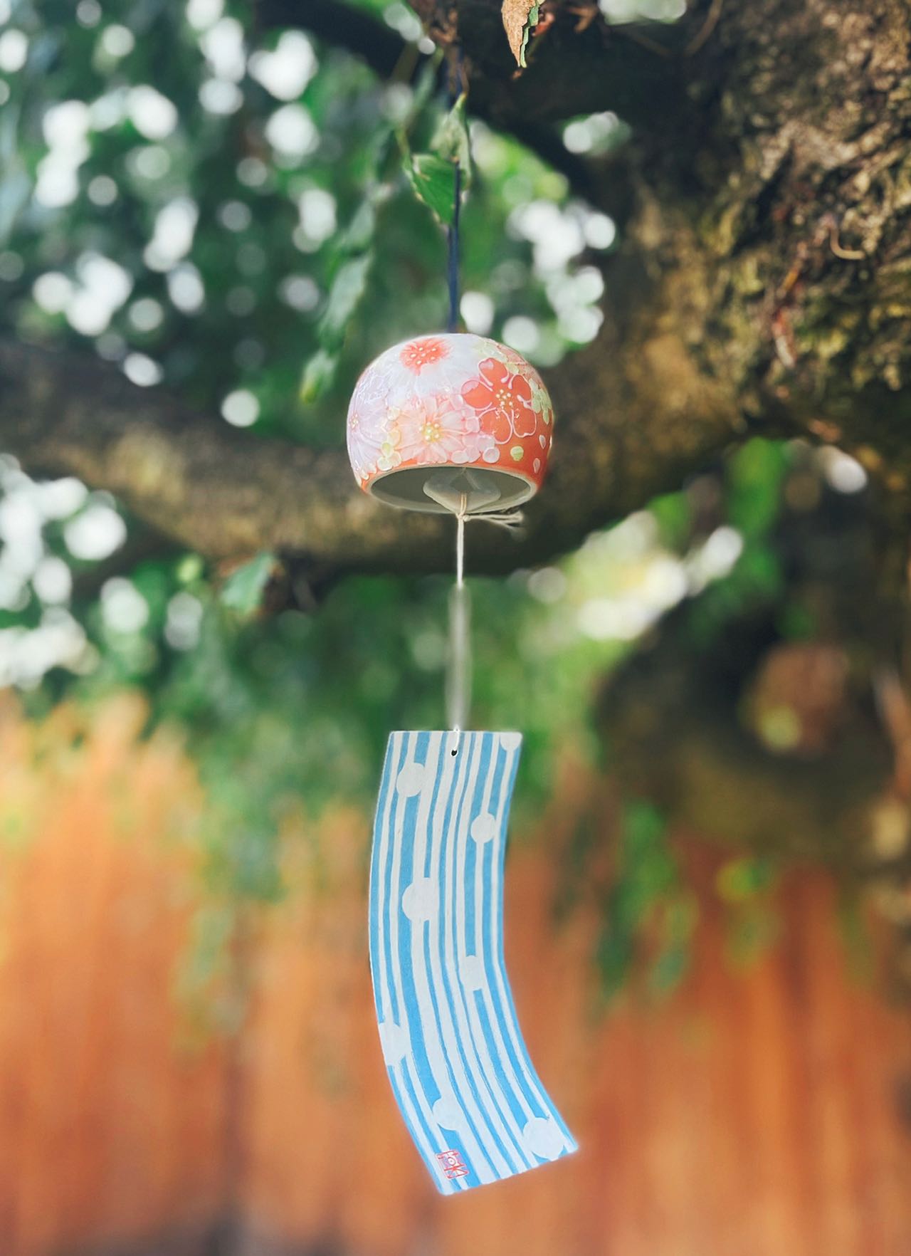 Yuzuriha Flower Wind Bell