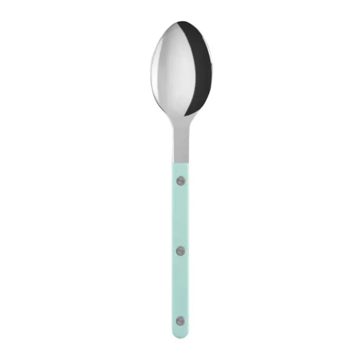 Sabre Bistrot Shiny Flatware - Tiffany Blue