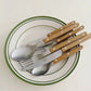 Sabre Bistrot Shiny Flatware - Teak