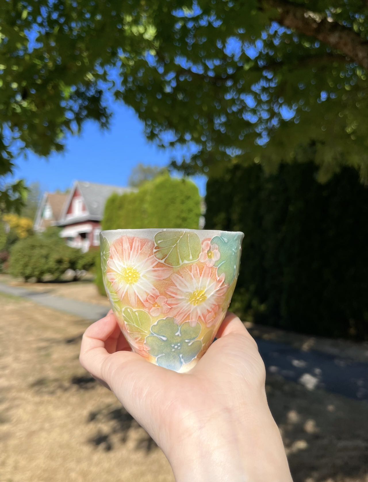 Yuzuriha Flower Mug (Gift Box)