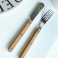 Sabre Bistrot Shiny Flatware - Teak