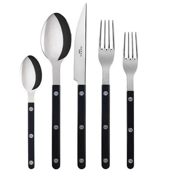 Sabre Paris Bistrot Flatware  Black