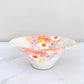 Yuzuriha Flower Scenery Noodle Bowl with Peachy Flowers