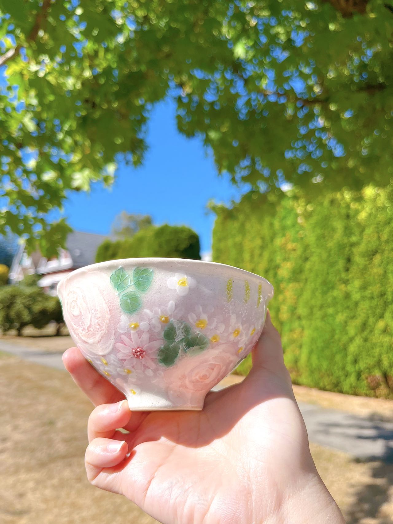 Yuzuriha Flower bowl