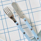 Sabre Bistrot Shiny Flatware - Pastel Blue